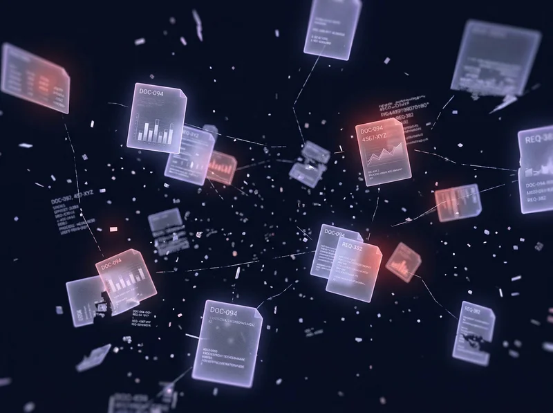 Dados dispersos em múltiplos sistemas